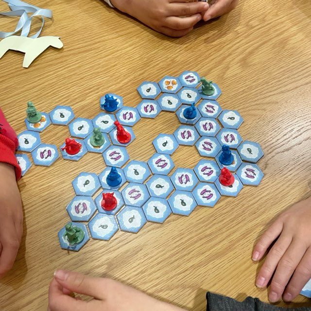 それはオレの魚だ！、ボードゲーム