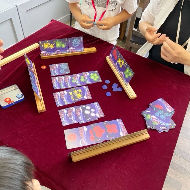 花火、ボードゲーム