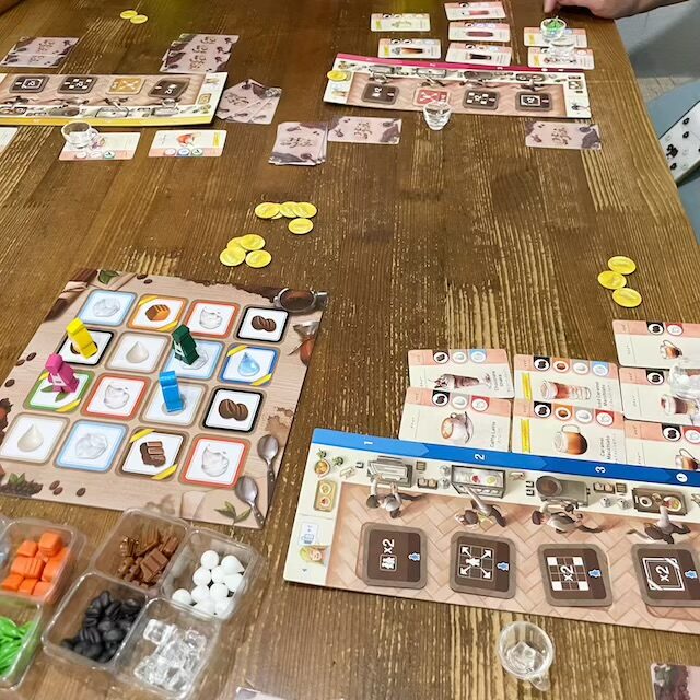コーヒーラッシュ、ボードゲーム
