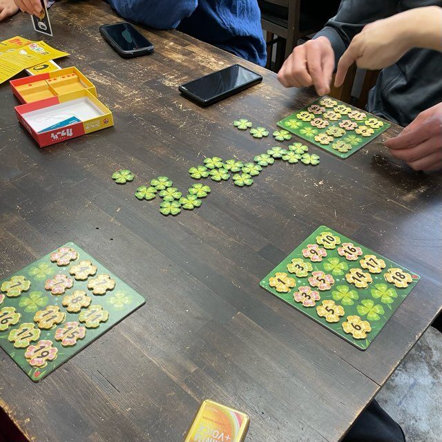ラッキーナンバー、ボードゲーム