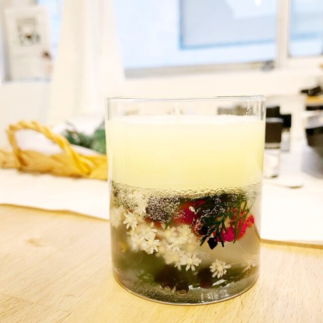 アロマキャンドルワークショップ