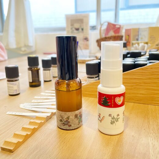 アロマスプレー、アロマワークショップ