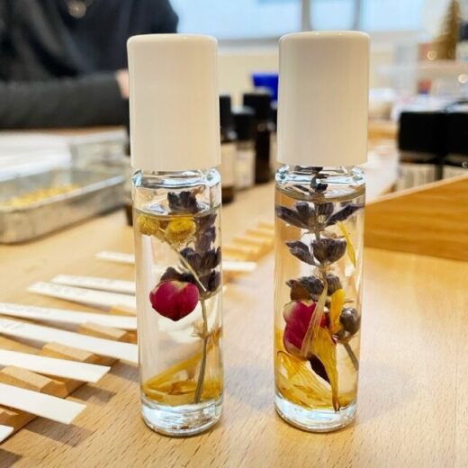 ロールオンアロマ、アロマワークショップ