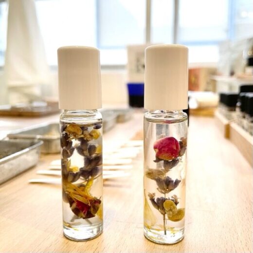 ロールオンアロマ、アロマワークショップ