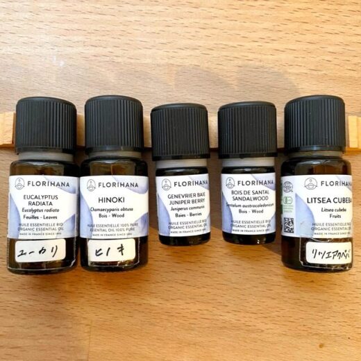 アロマトリートメント、精油ブレンド