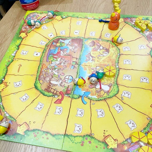 ねことねずみの大レース、ボードゲーム