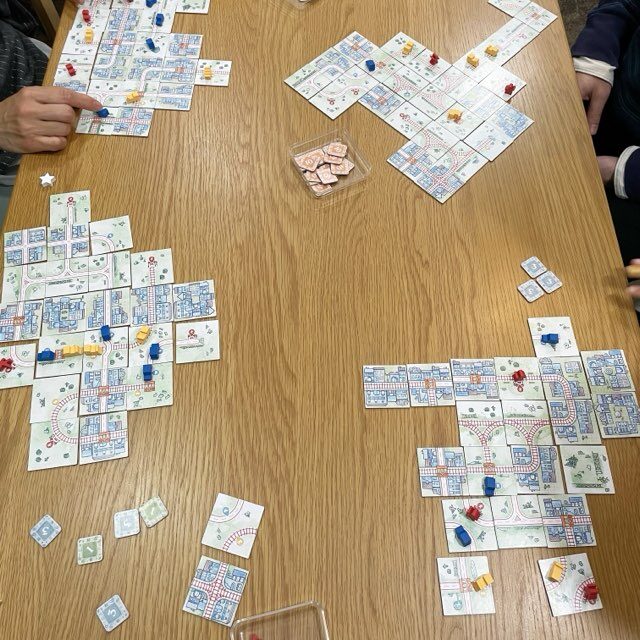 レイルロードタイルズ、ボードゲーム