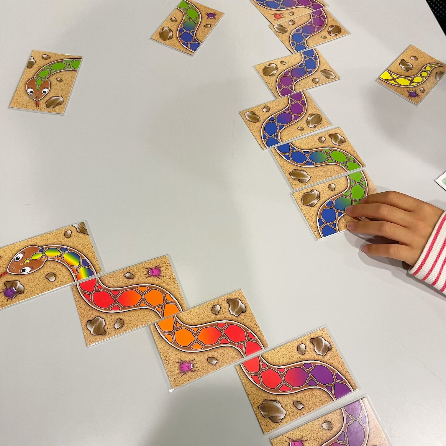 虹色のヘビ、ボードゲーム